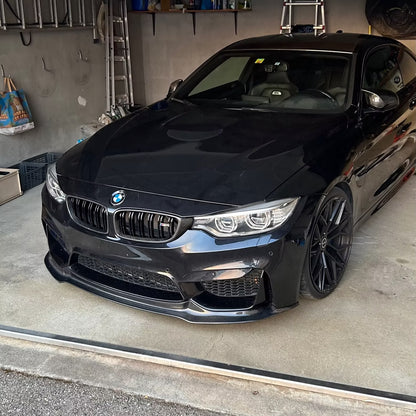 BMW M3/M4 F8X  Carbon Front Lip - V Style