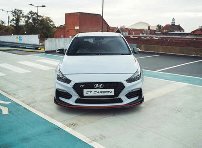 Hyundai i30N Carbon Fiber Front Lip (Pre-Facelift) - CarbonGear