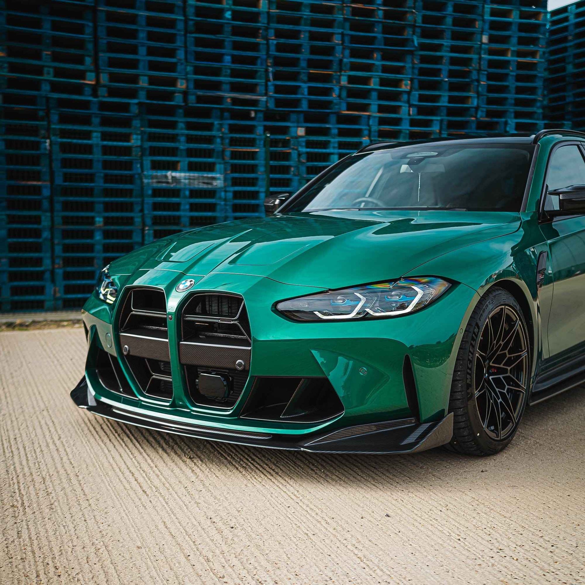 BMW M3/M4 G8X Carbon Front Lip - CT DESIGN V2